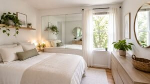 How to Make a Small Bedroom Feel Twice as Big on a $100 Budget