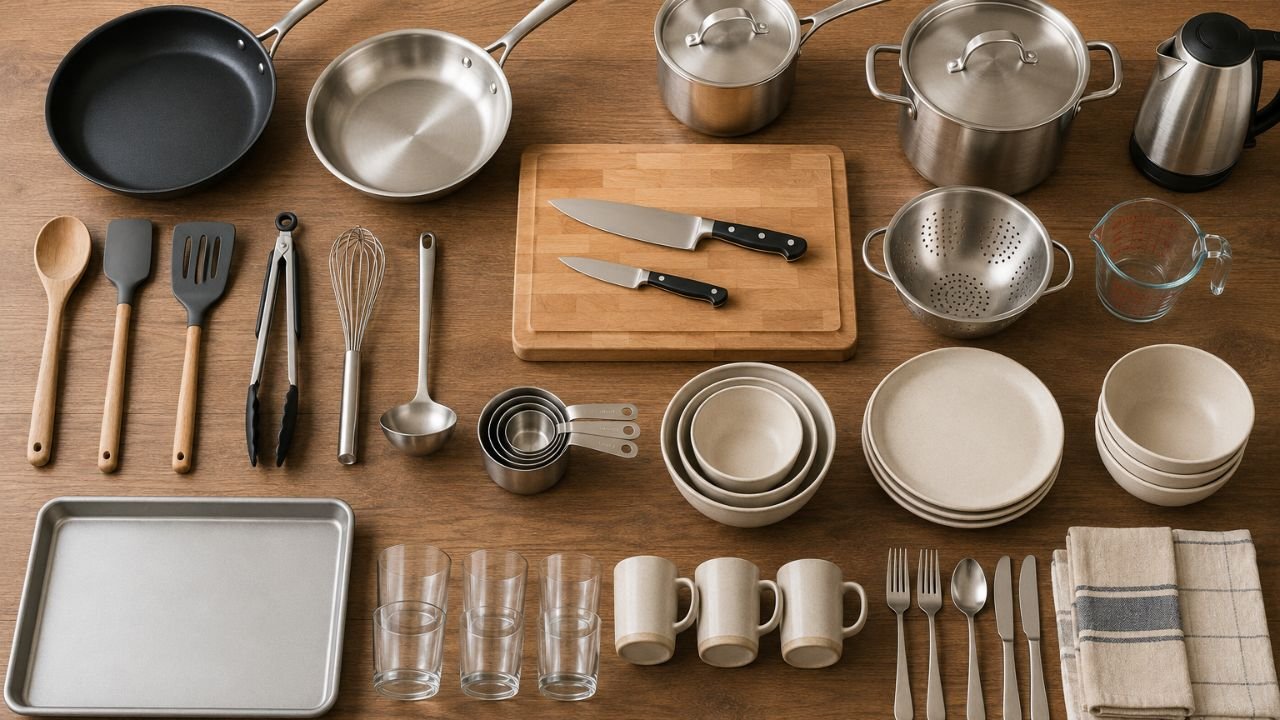 first apartment kitchen essentials