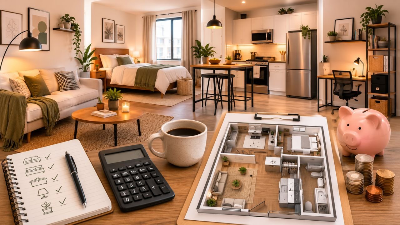 The Realistic First Apartment Budget: What It Actually Costs to Set Up (Breakdown by Room)