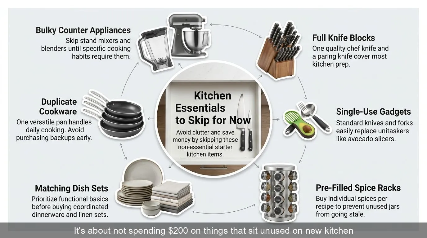 What to Skip on a New Apartment Kitchen