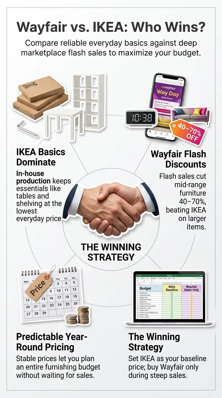 Who Wins in Wayfair vs IKEA Comparison