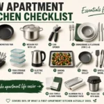 New Apartment Kitchen Checklist: What to Buy First (and What to Skip)